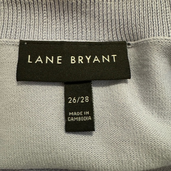 Lane Bryant Cardigan. Lilac. Size 26/28. Button front. Long Sleeve. - Picture 3 of 3